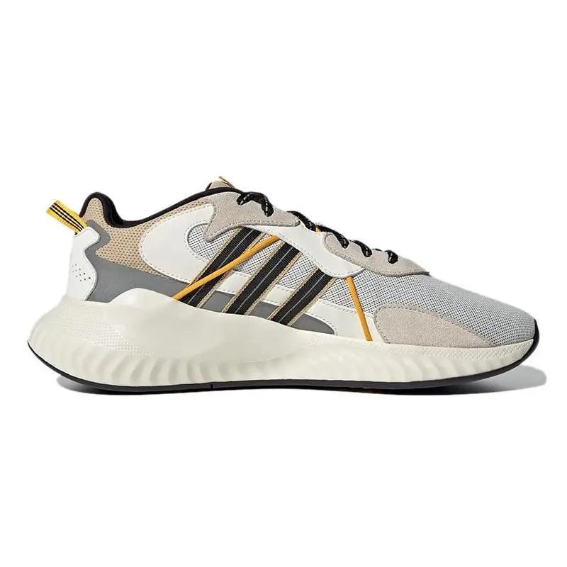 adidas originals Hi-Tail Lifestyle Shoes Unisex Low-top White/gray/yellow Sneakers shoes H05767