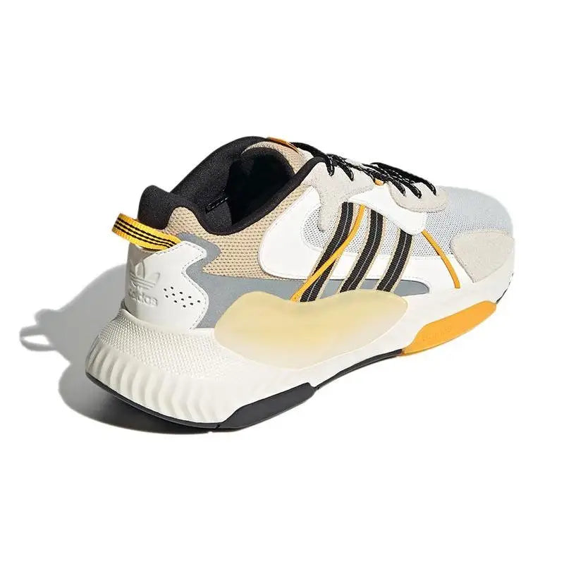 adidas originals Hi-Tail Lifestyle Shoes Unisex Low-top White/gray/yellow Sneakers shoes H05767