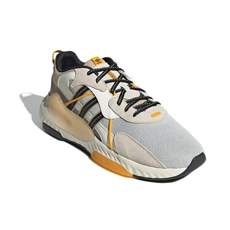 adidas originals Hi-Tail Lifestyle Shoes Unisex Low-top White/gray/yellow Sneakers shoes H05767